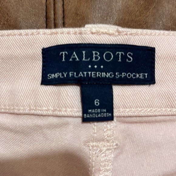 Talbots Jeans size 6 PINK - Picture 4 of 7